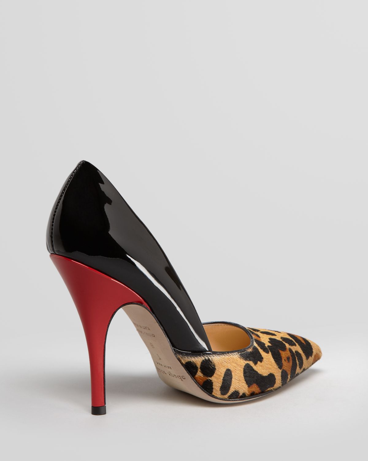 kate spade leopard heels