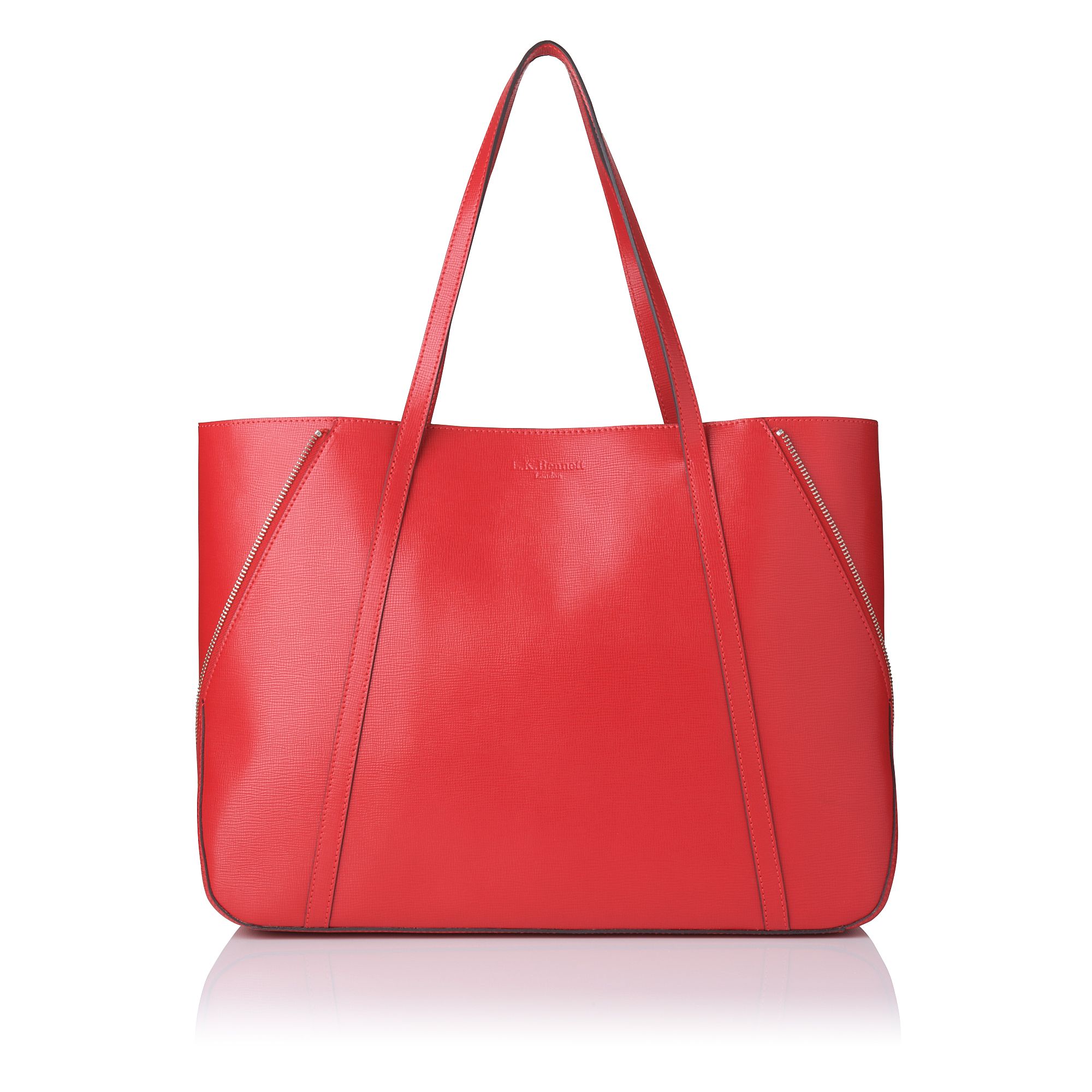L.k.bennett Kelly Large Red Winged Tote Bag in Red | Lyst