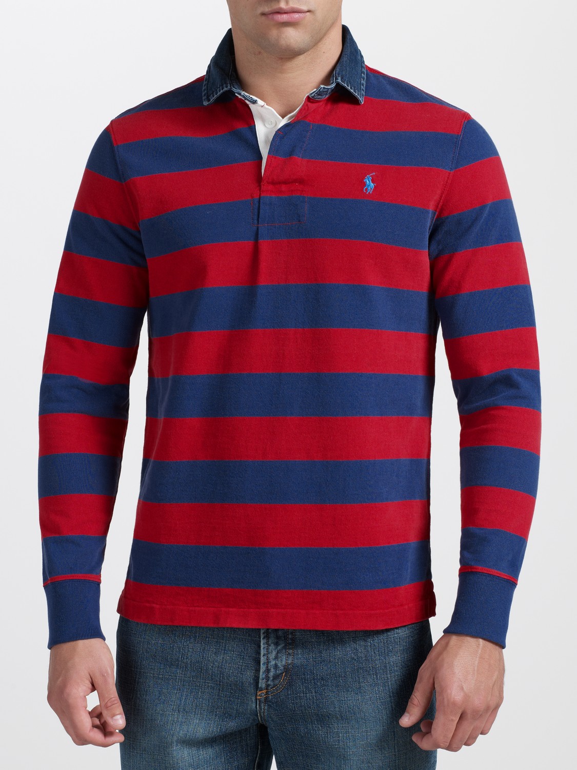 slim fit rugby shirt