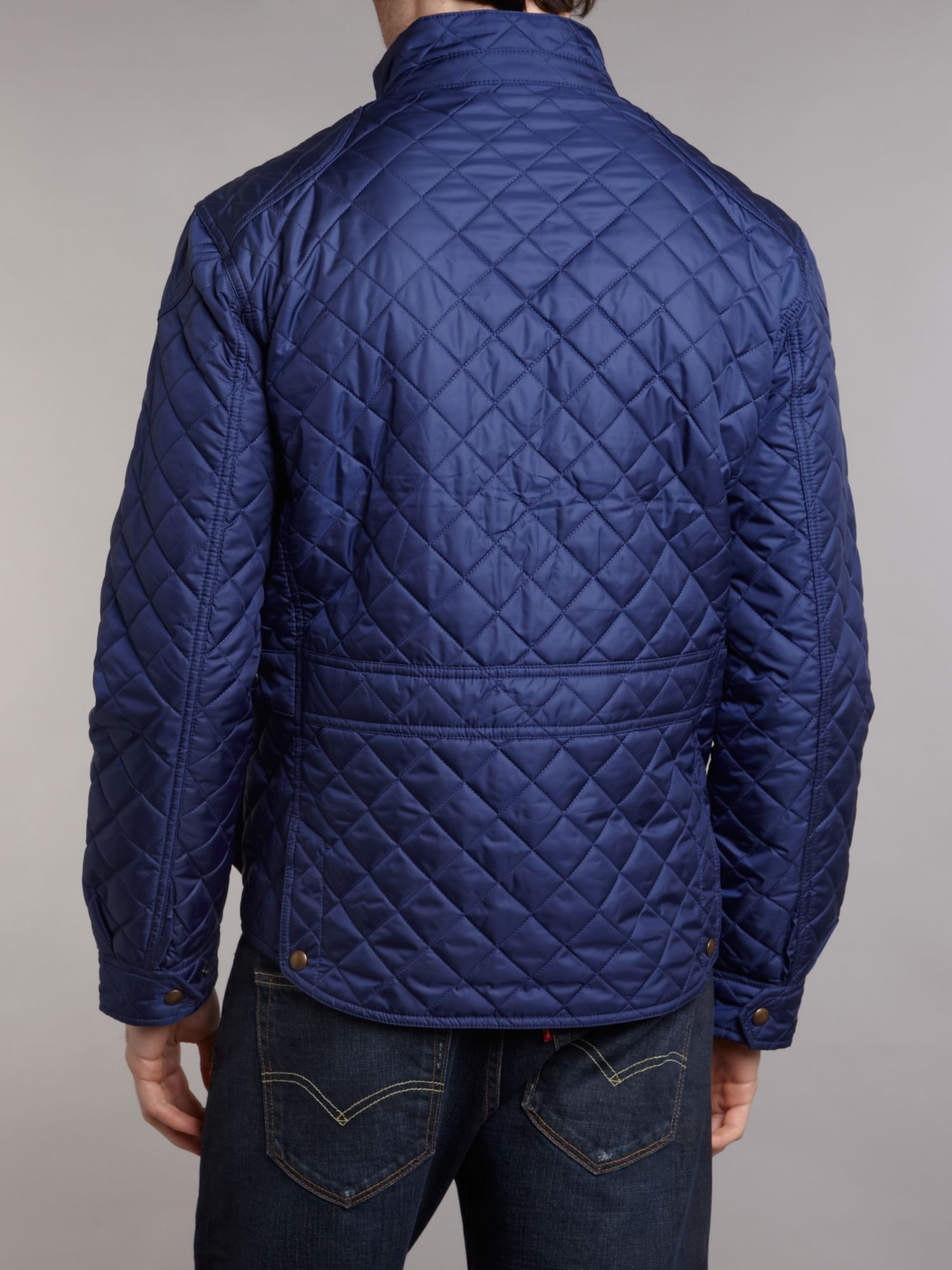 Polo ralph lauren Quilted Jacket in Blue for Men | Lyst