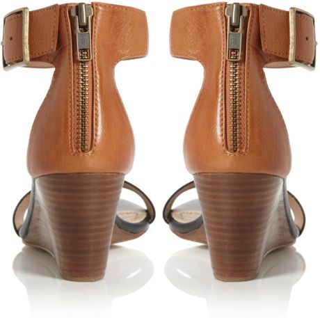 nanncy madden wedge ankle sandals strap steve low