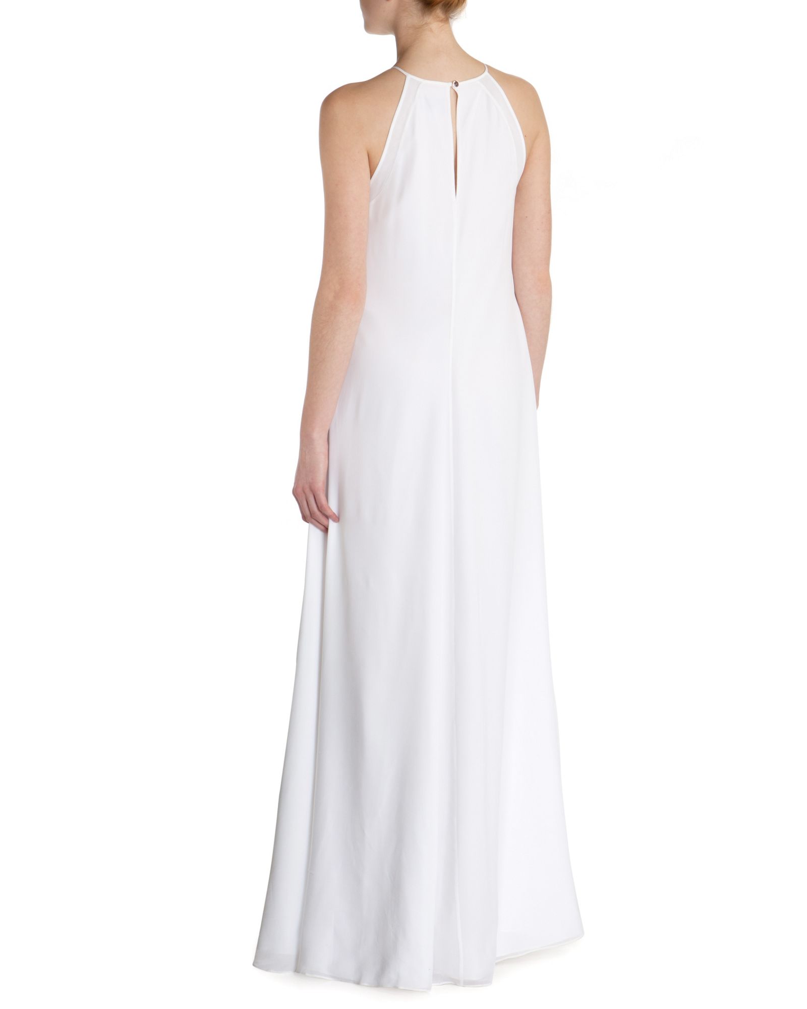 Ted baker Aliceea Trapeze Maxi Dress in White | Lyst