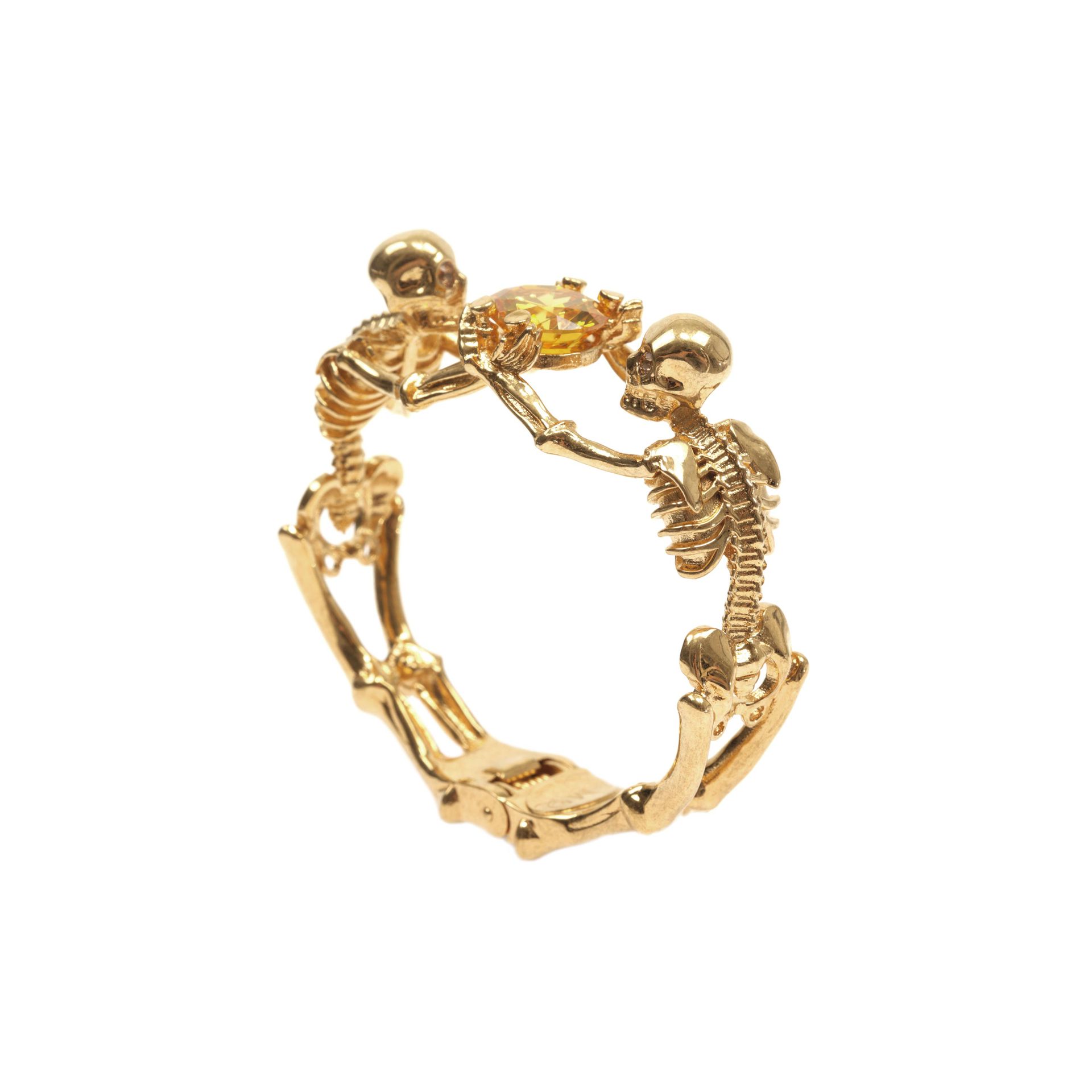 alexander mcqueen skeleton bracelet