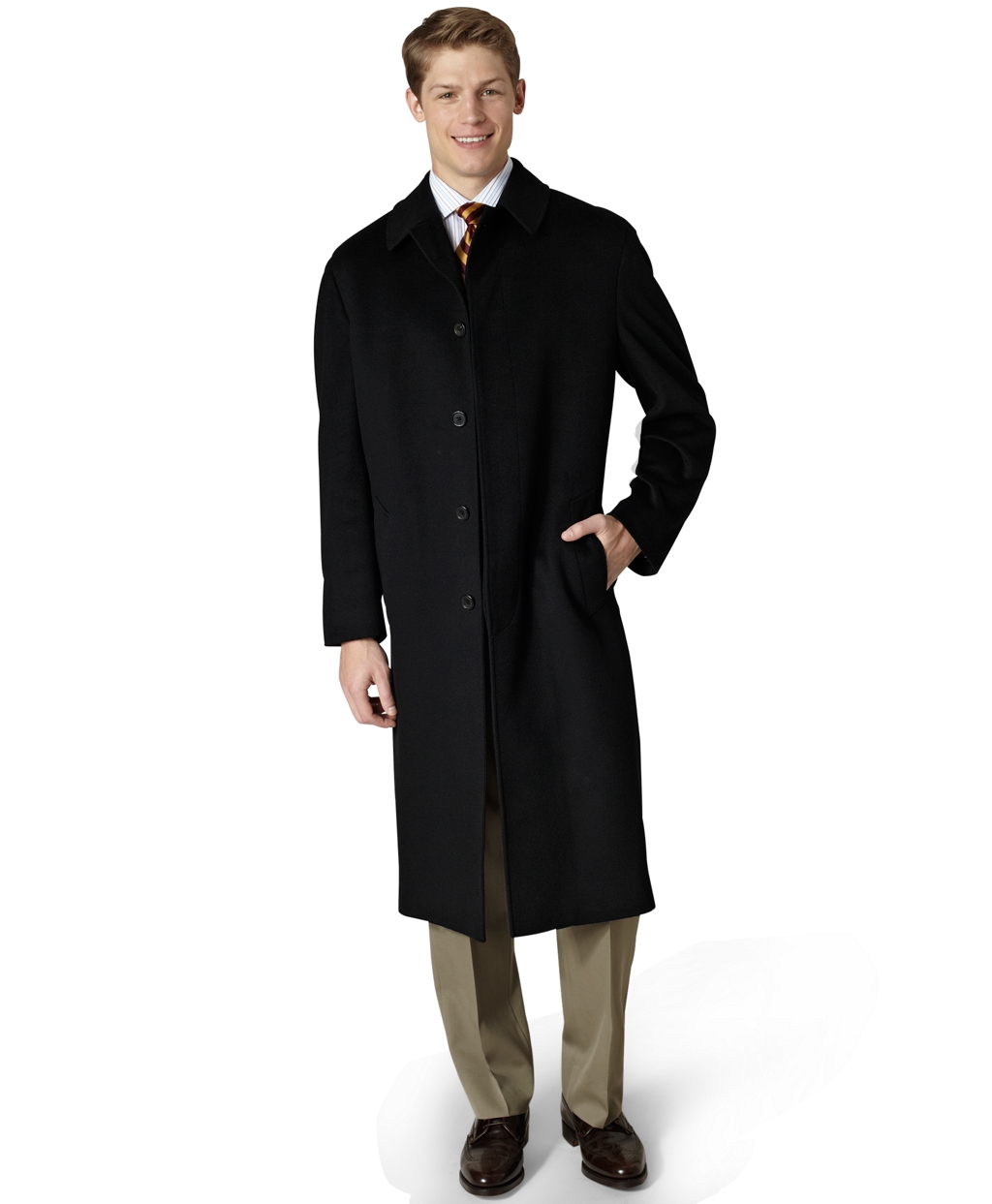 brooks brothers cashmere overcoat