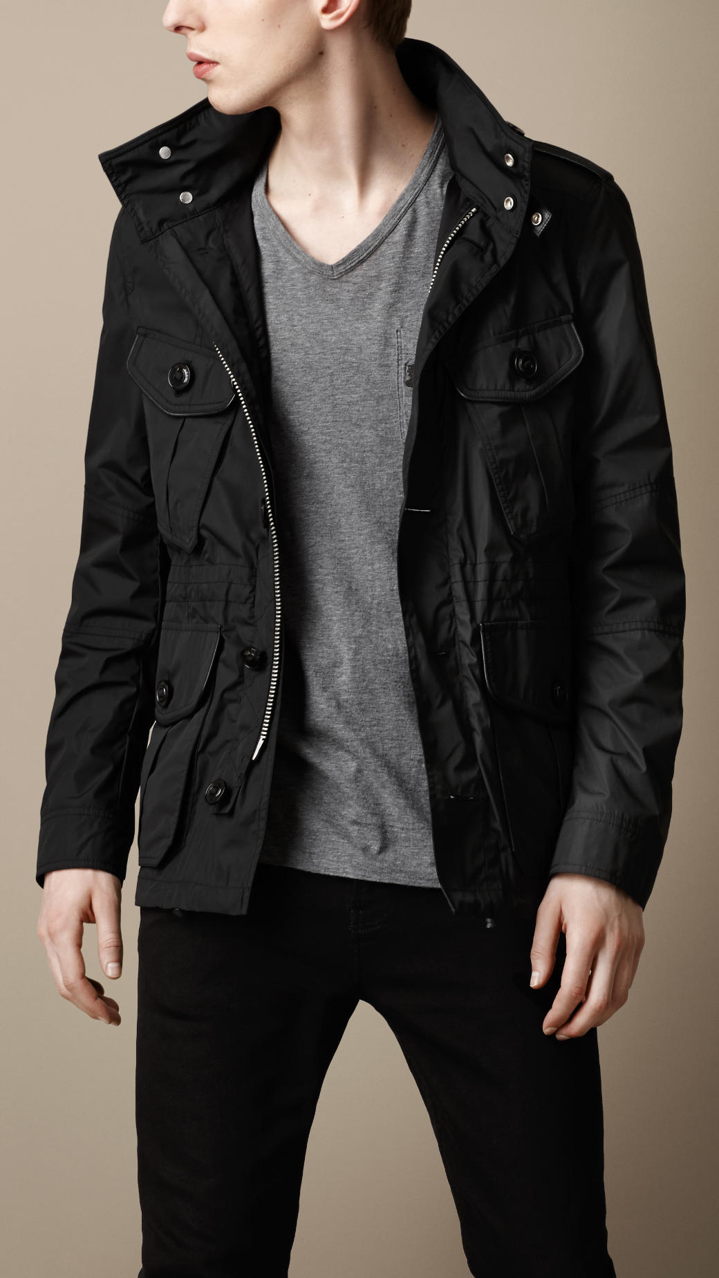 Mens light jacket black – Modern fashion jacket photo blog