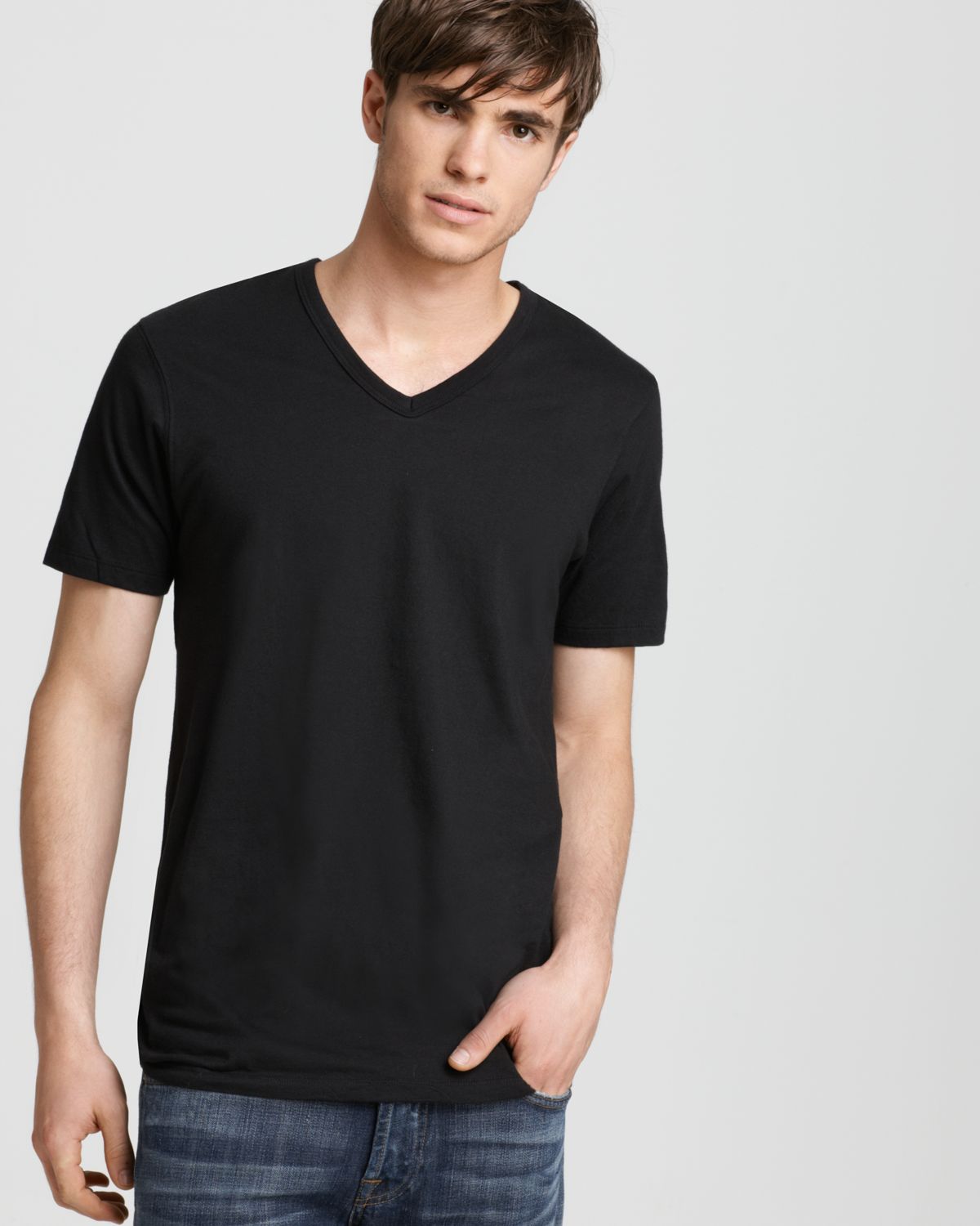 calvin klein slim fit v neck undershirt