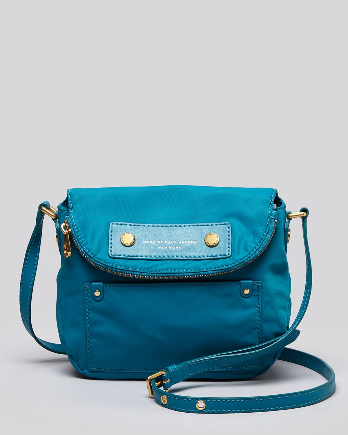 Marc By Marc Jacobs Crossbody Preppy Nylon Mini Natasha in Deep Teal (Blue)  | Lyst