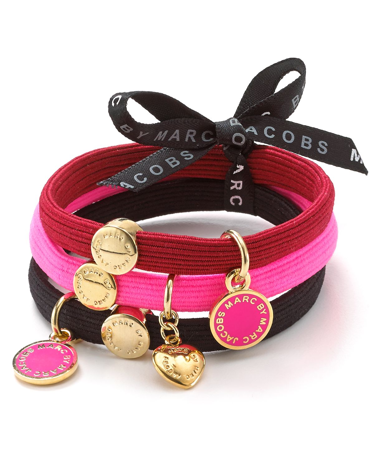Marc By Marc Jacobs Classic Marc Cluster Hair Ties Lyst
