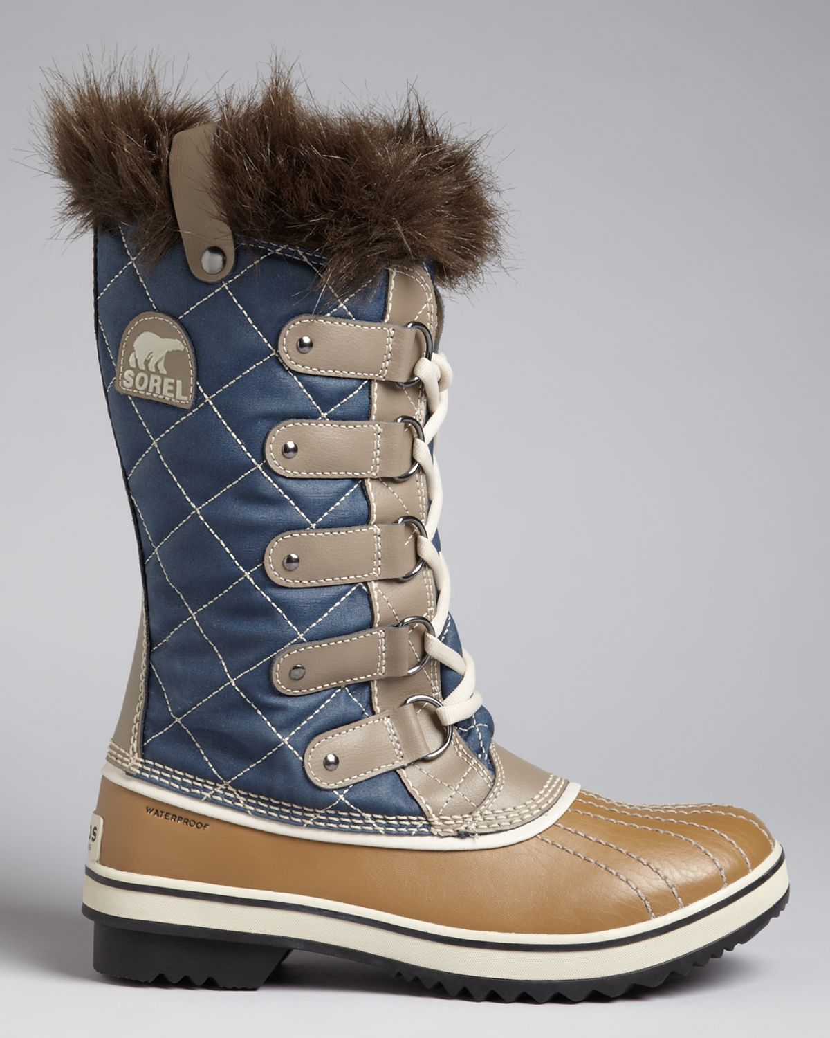 Sorel Cold Weather Lace Up Boots - Tofino in Brown | Lyst