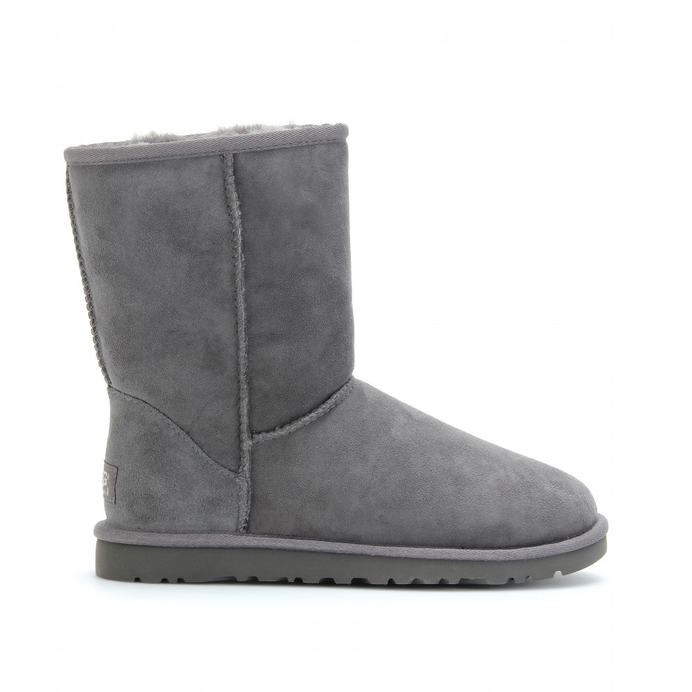Lyst - Ugg Classic Short Boots in Gray