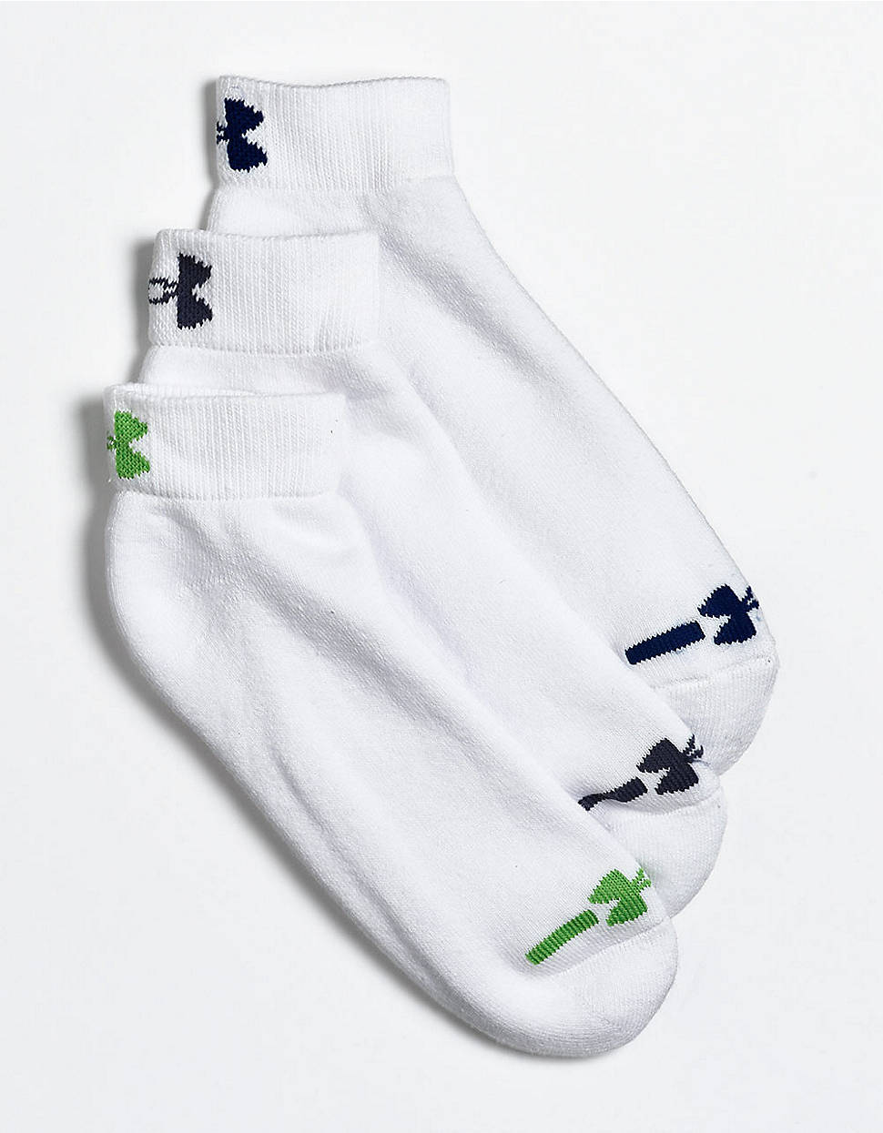 Under armour Sixpack Ankle Socks in White for Men Lyst