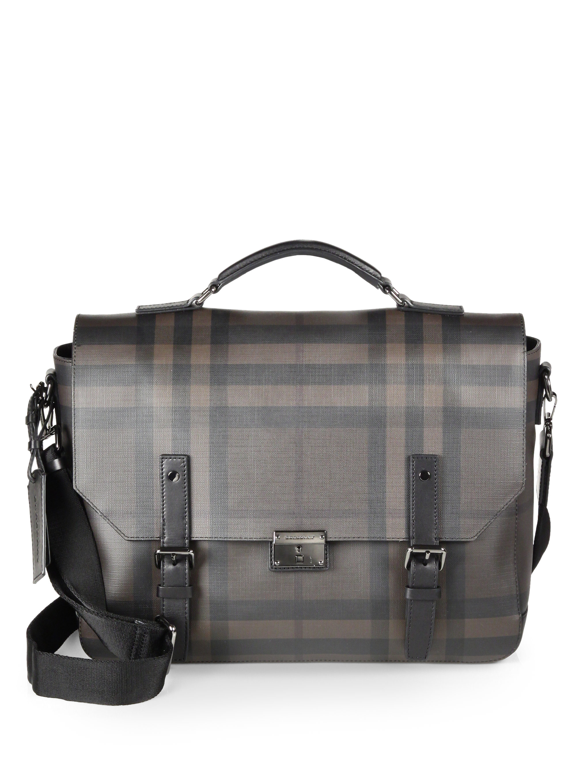 Burberry Grifford Messenger Bag in Gray for Men Lyst