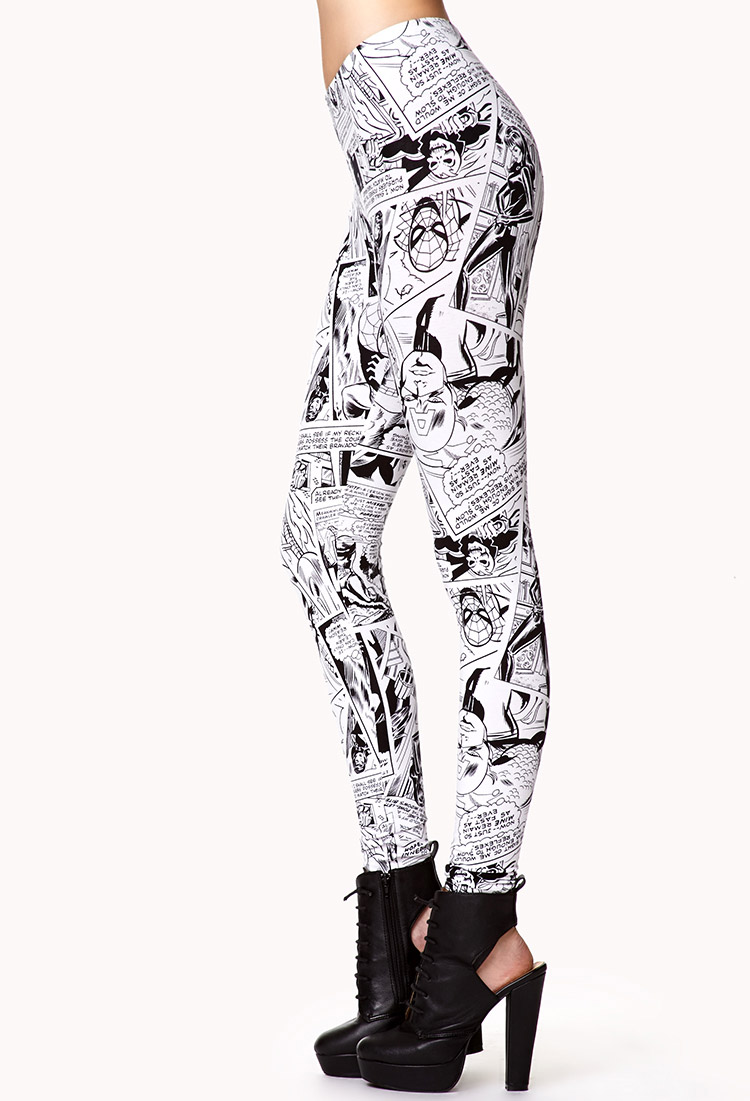 marvel comic leggings