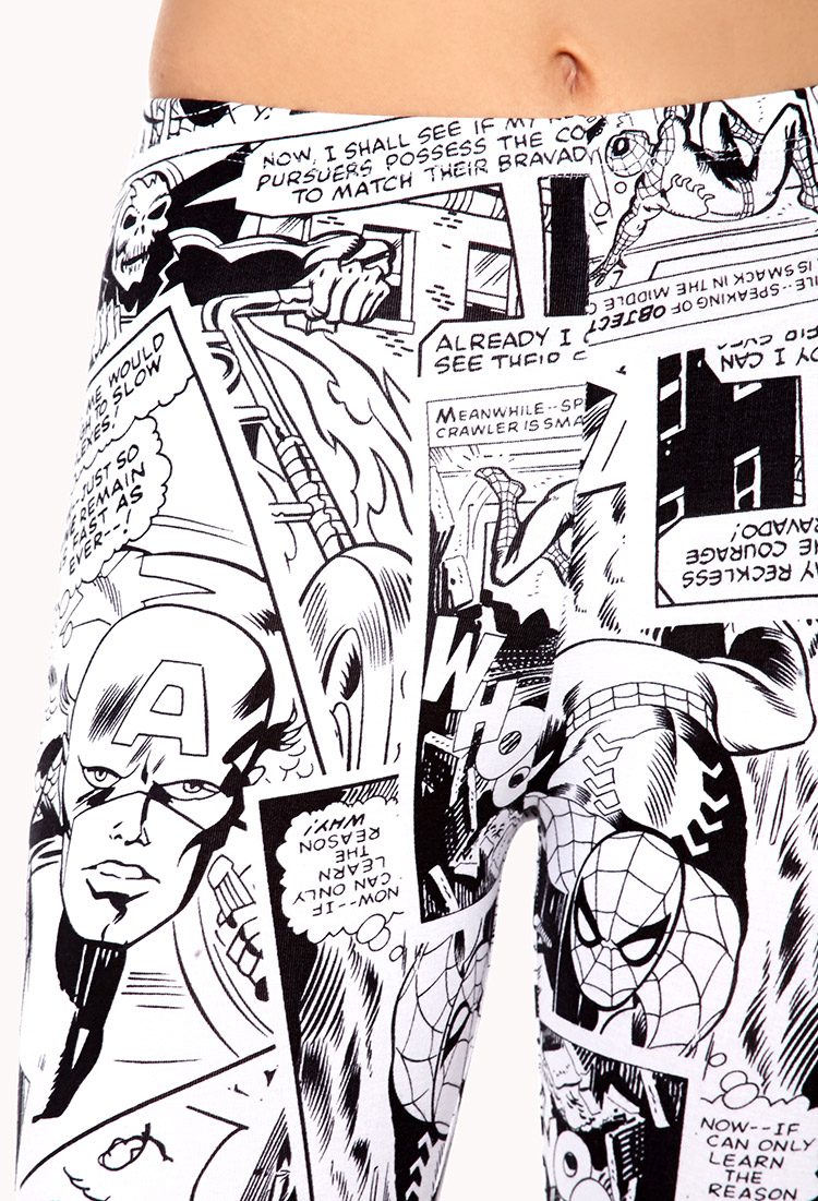 marvel comic leggings