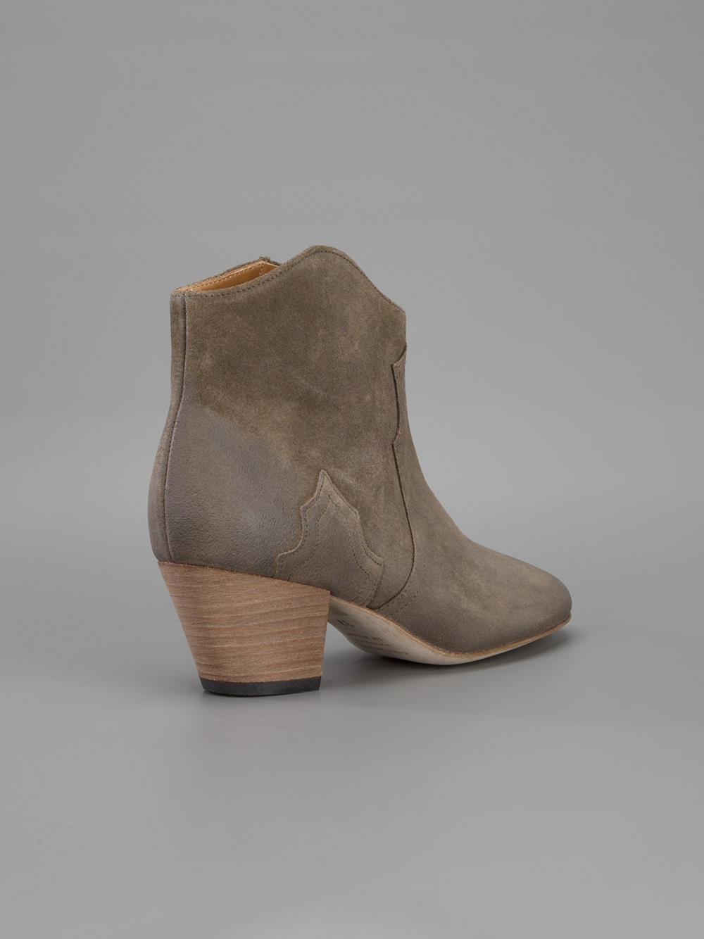 isabel marant cognac dicker boots