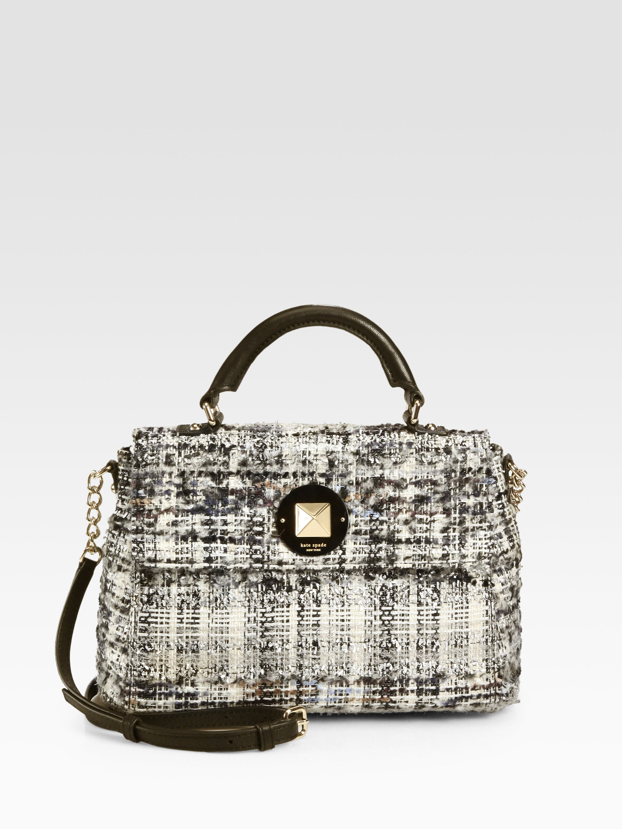 kate spade tweed bag