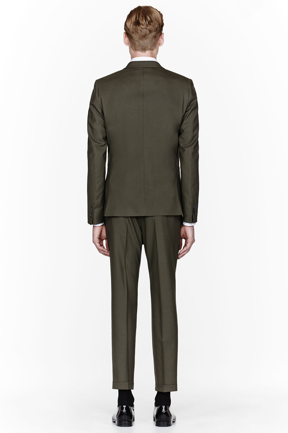 Paul Smith Olive Green Suit for Men - Lyst