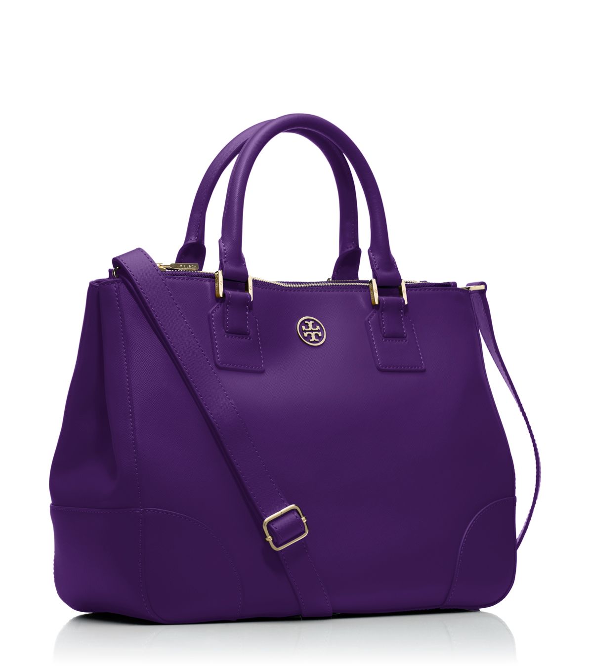 Tory Burch Robinson Double Zip Tote, Luxury, Bags & Wallets on Carousell