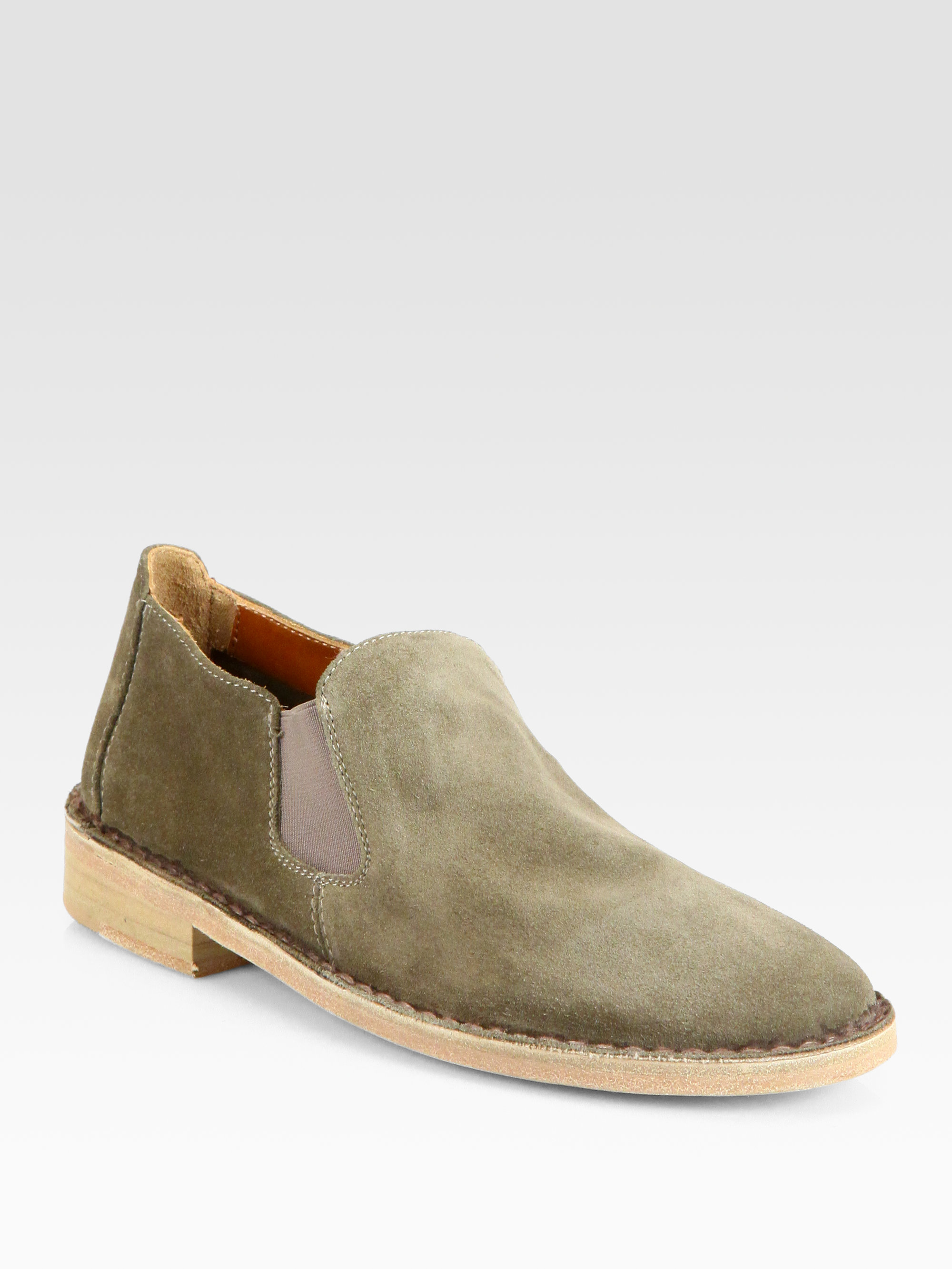 vince suede loafers