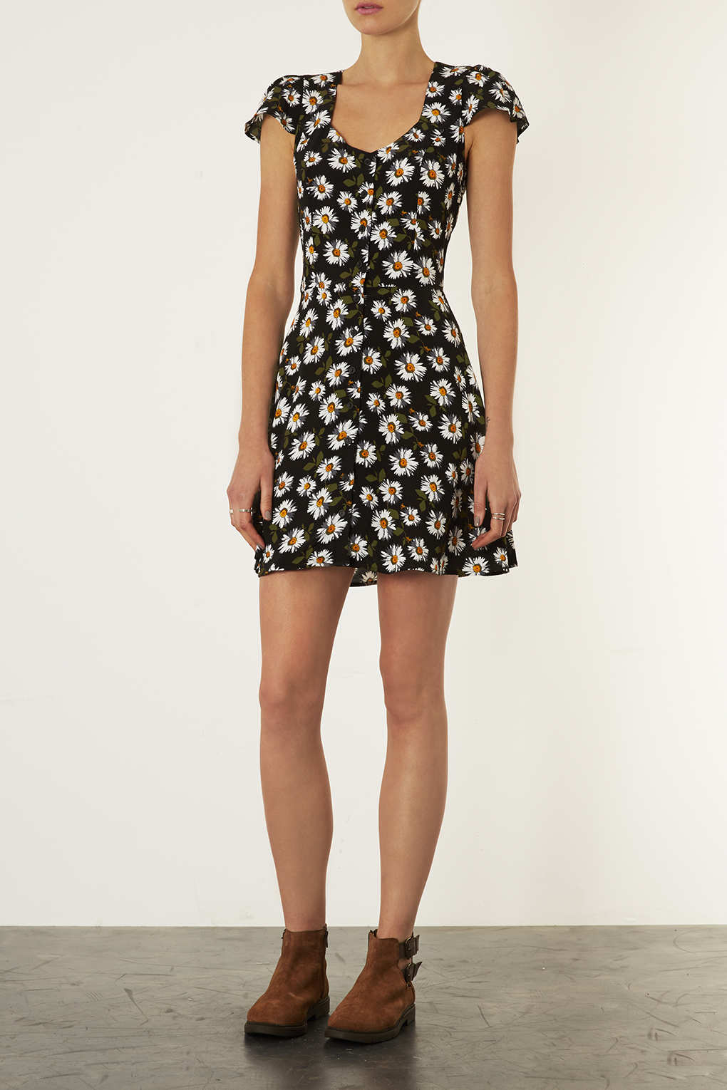 open back tea dress