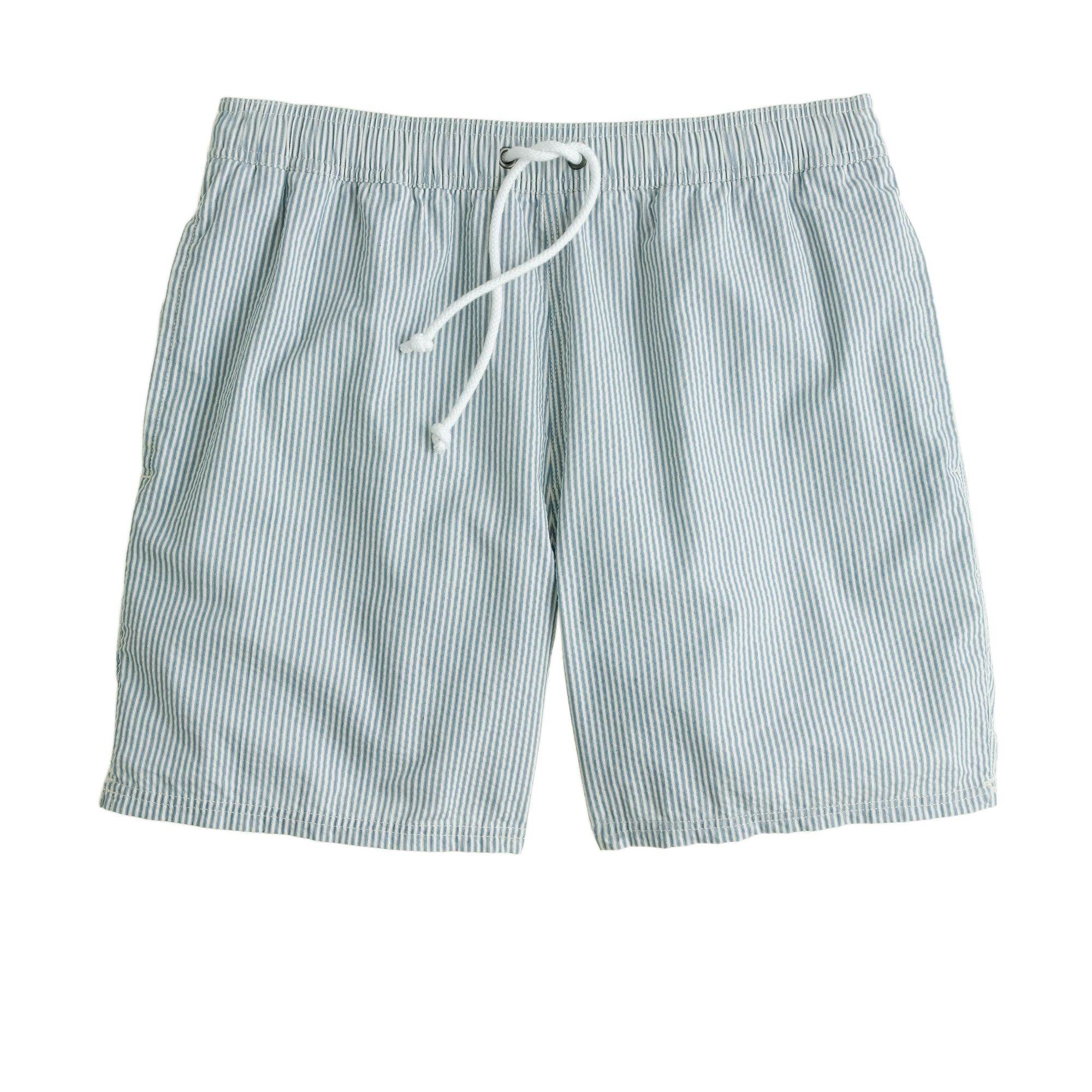 J.Crew 6 Swim Trunks in Seersucker in Blue for Men Lyst