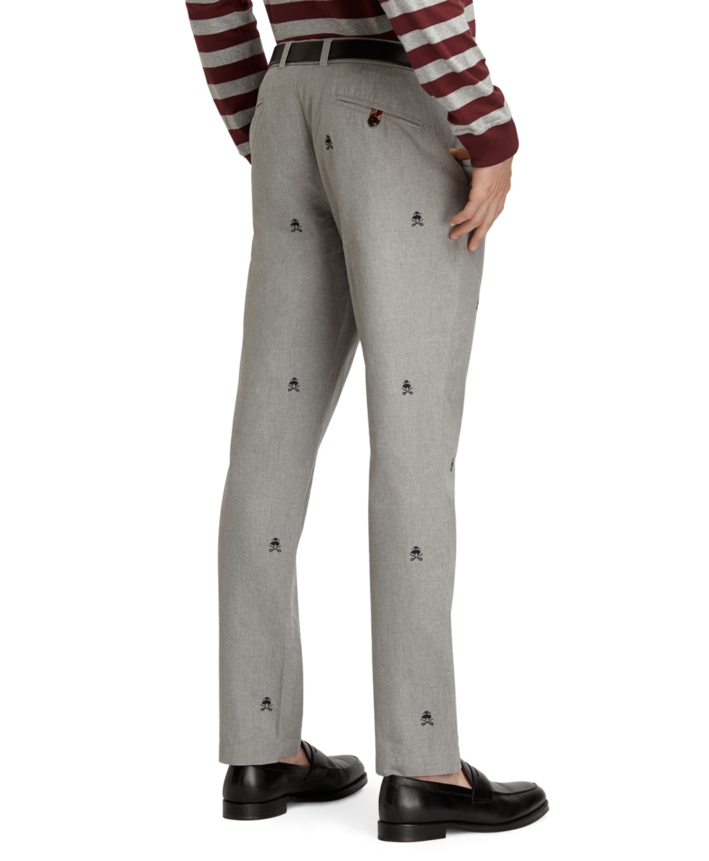 brooks brothers embroidered pants