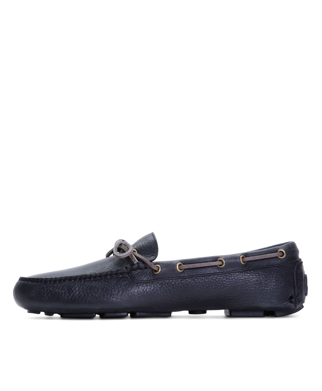 leather driving moc