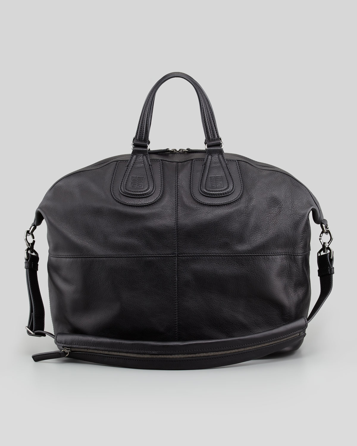 Givenchy Nightingale Mens Large Leather Shoulder Bag Black for Men - Lyst