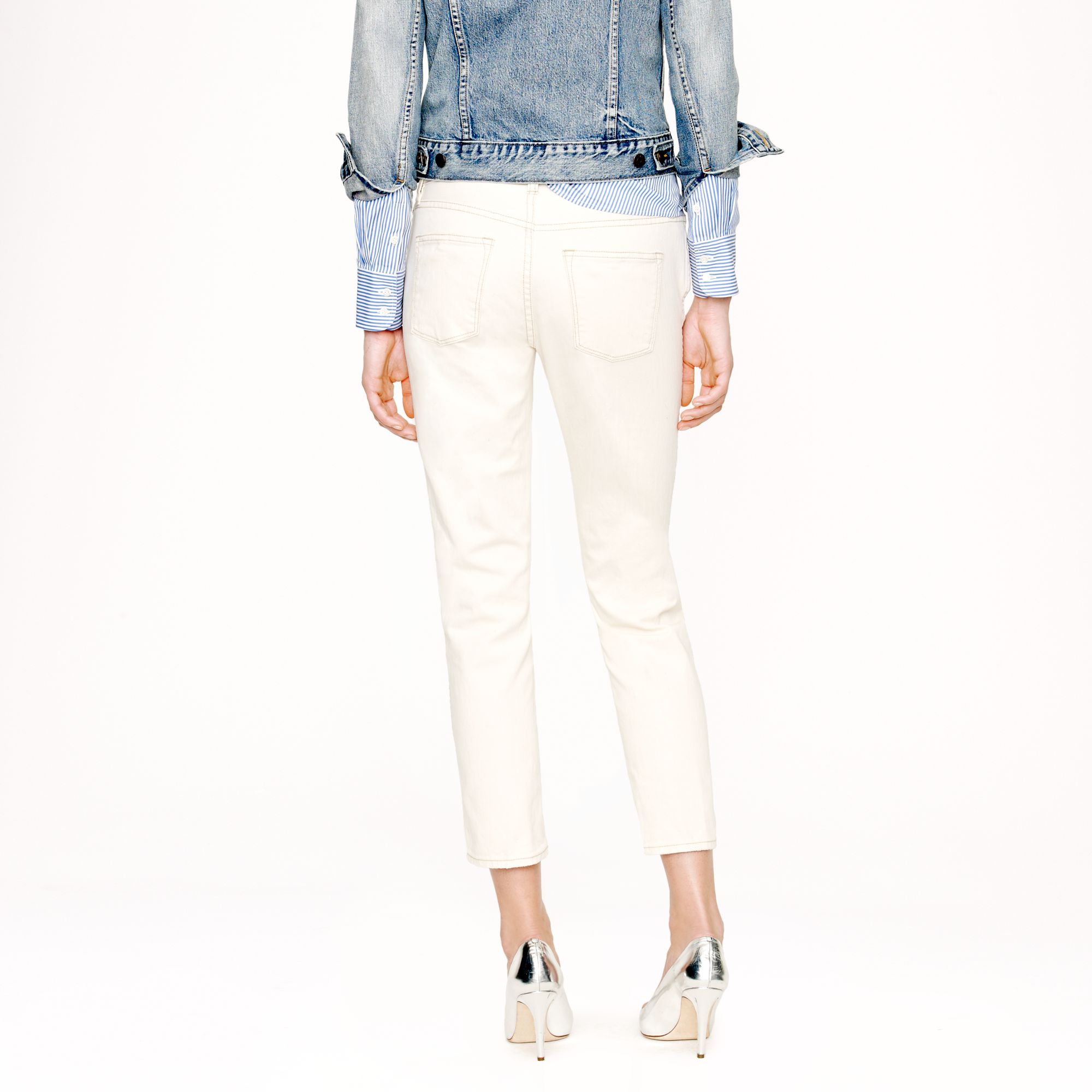 J.Crew Cropped Vintage Straight Jean in 