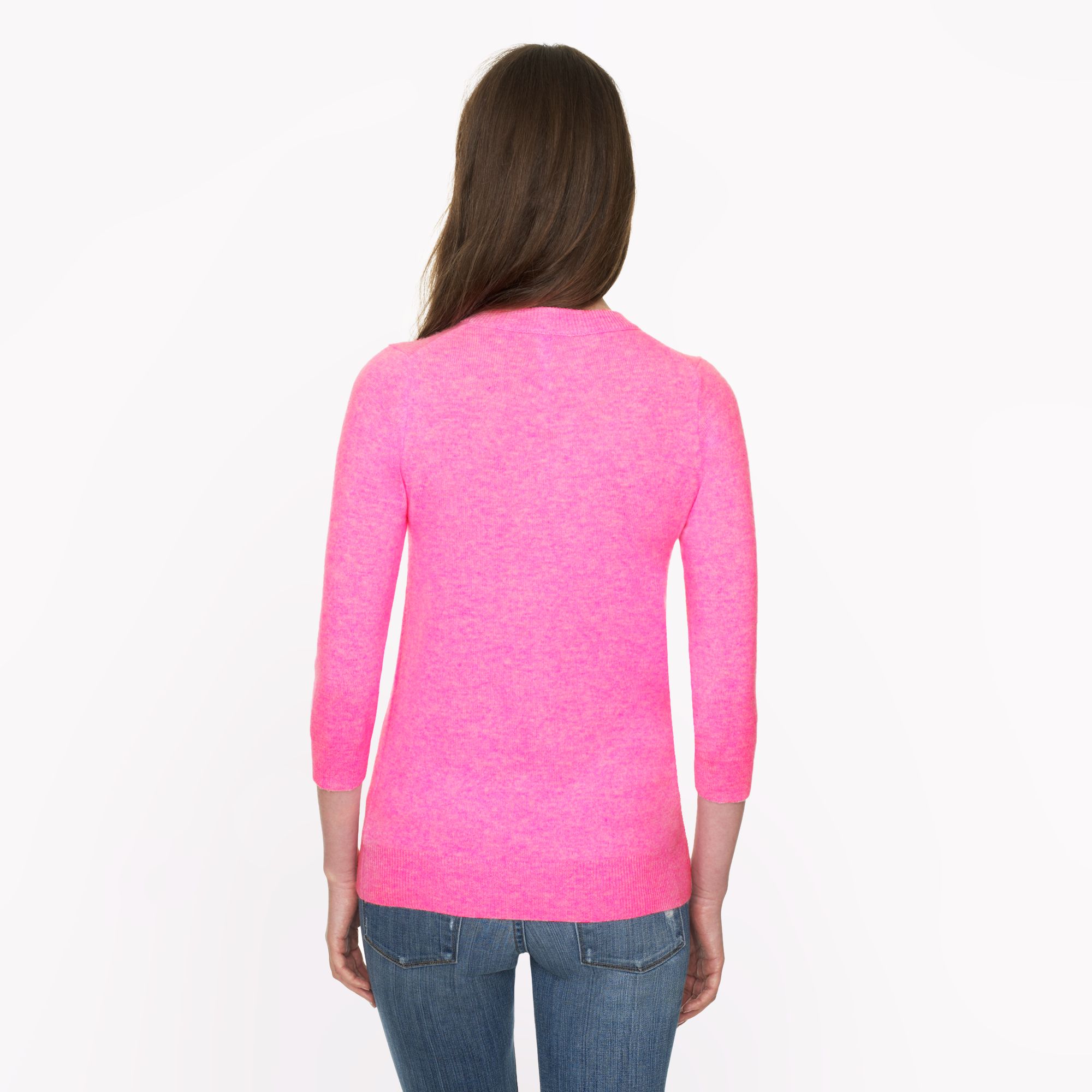 J Crew Collection Cashmere Tippi Sweater In Pink Lyst