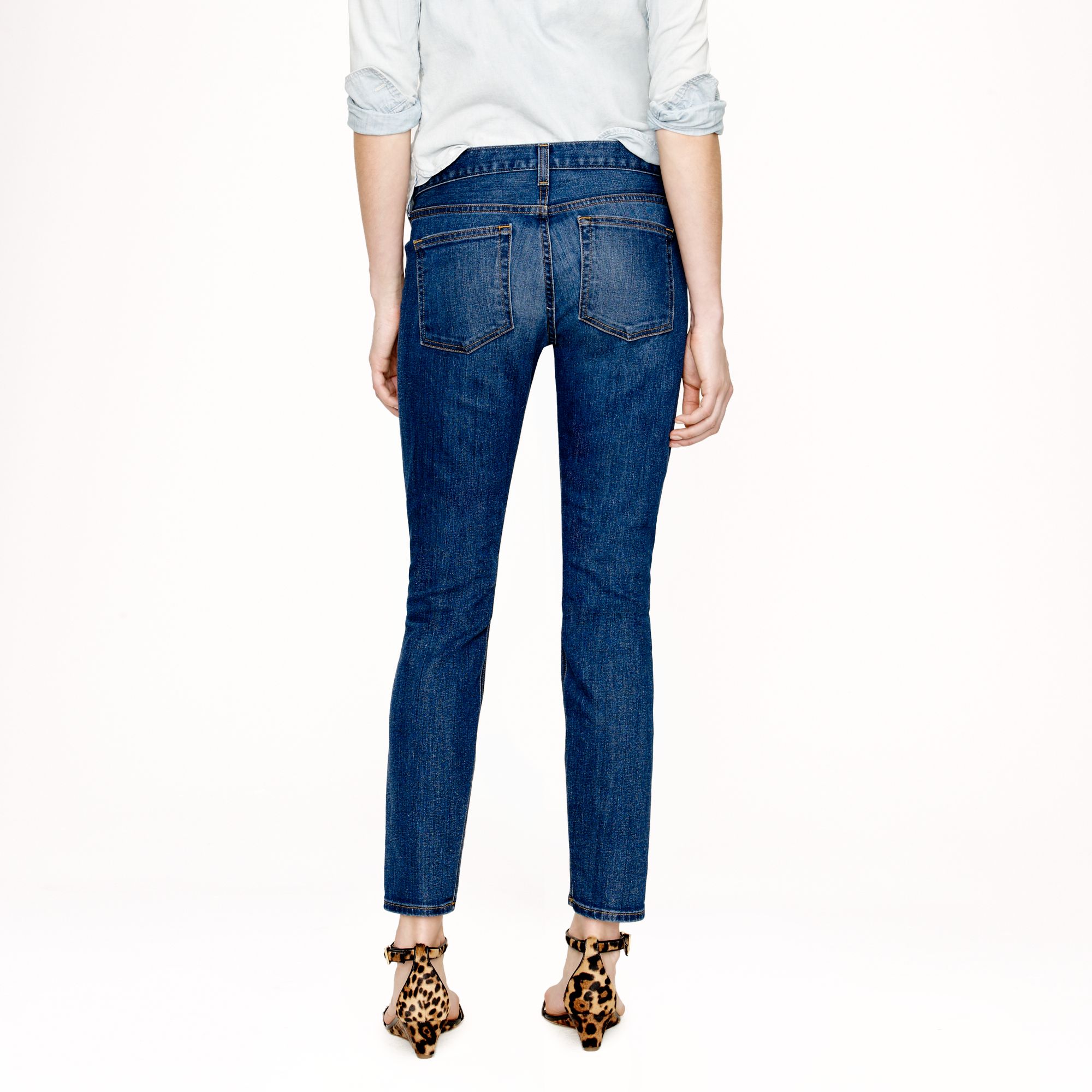 j crew cropped matchstick jean
