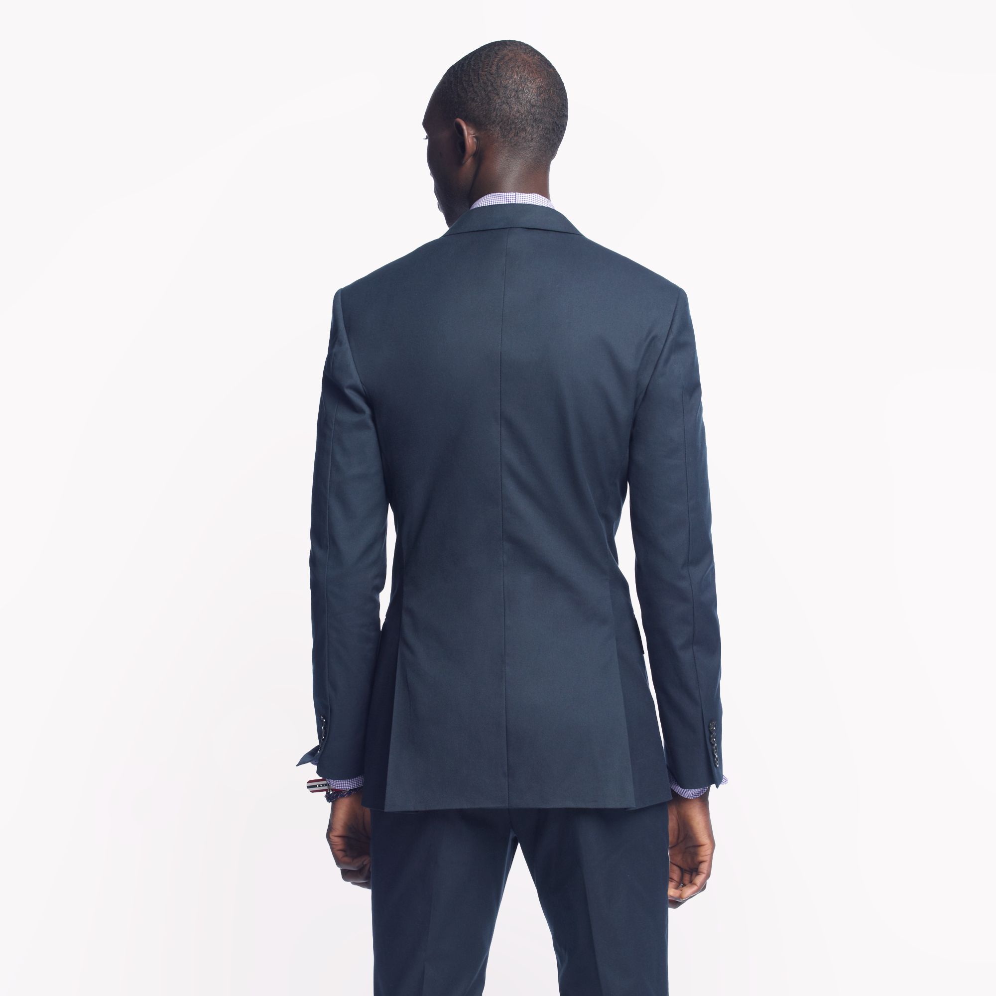 J.Crew Ludlow Suit Jacket with Double Vent in Italian Cotton Piqué in