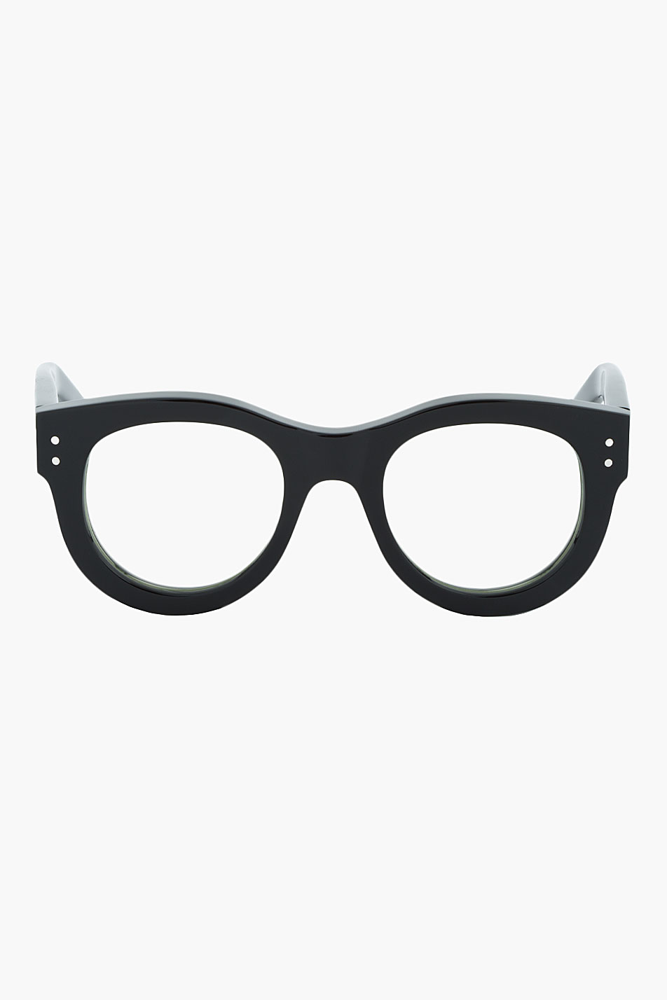Sasquatchfabrix Black Polished Thick_frame Optical Glasses for Men - Lyst