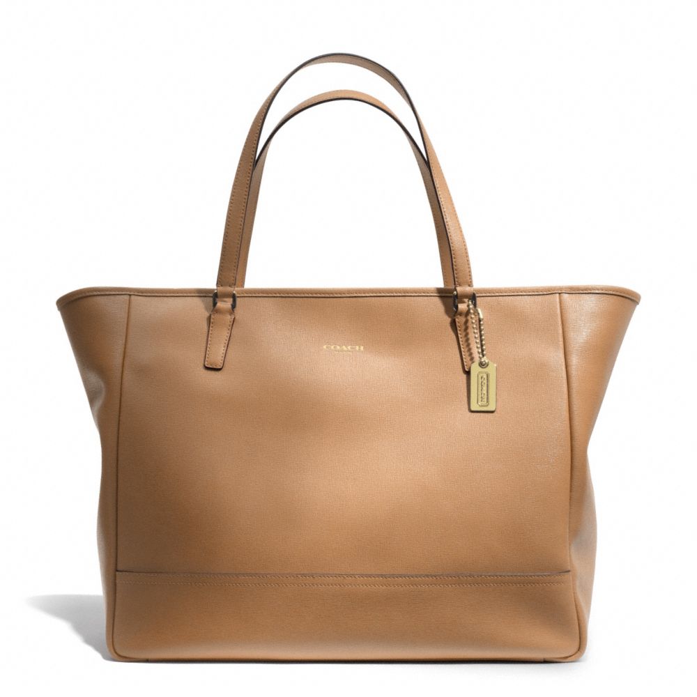 Leather tote Coach Brown in Leather - 35505697
