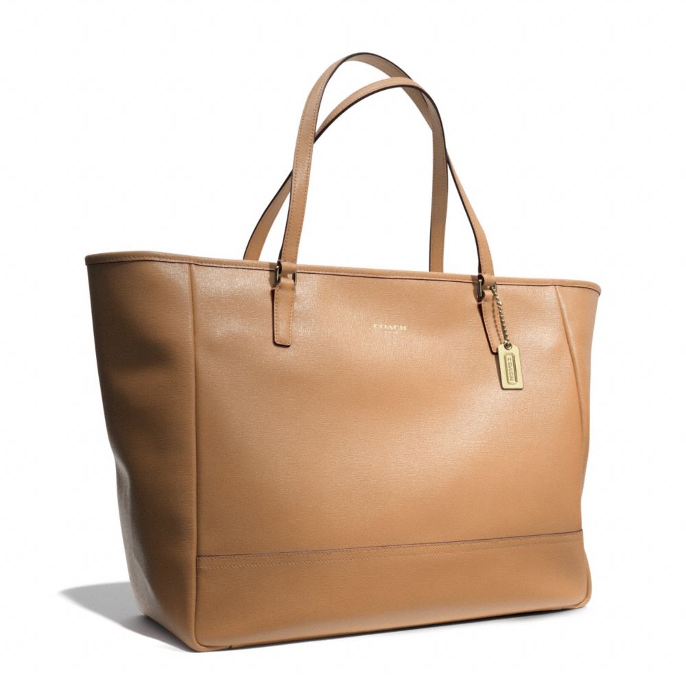 Leather tote Coach Brown in Leather - 35505697