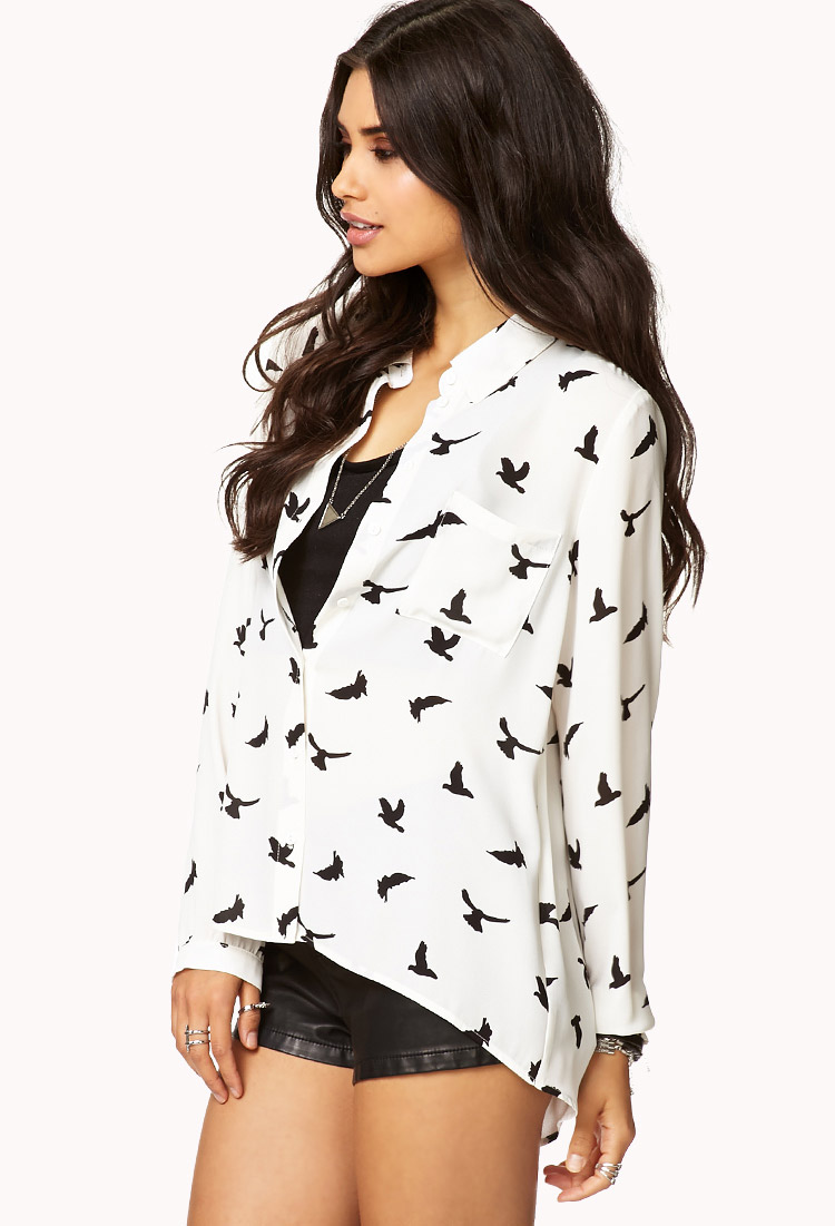 bird blouse forever 21