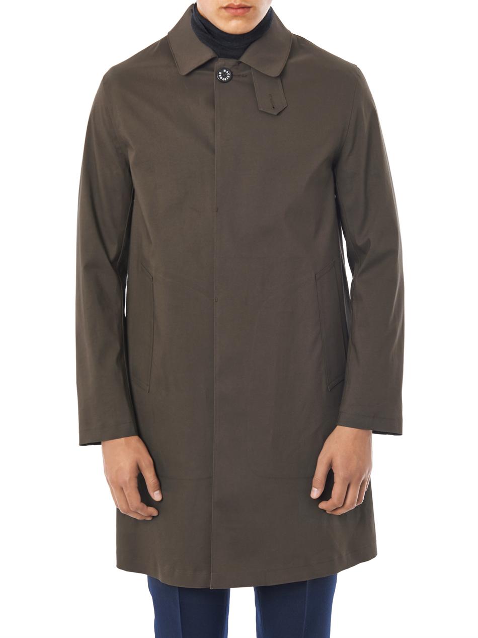Mackintosh Dunkeld Coat in Brown for Men - Lyst