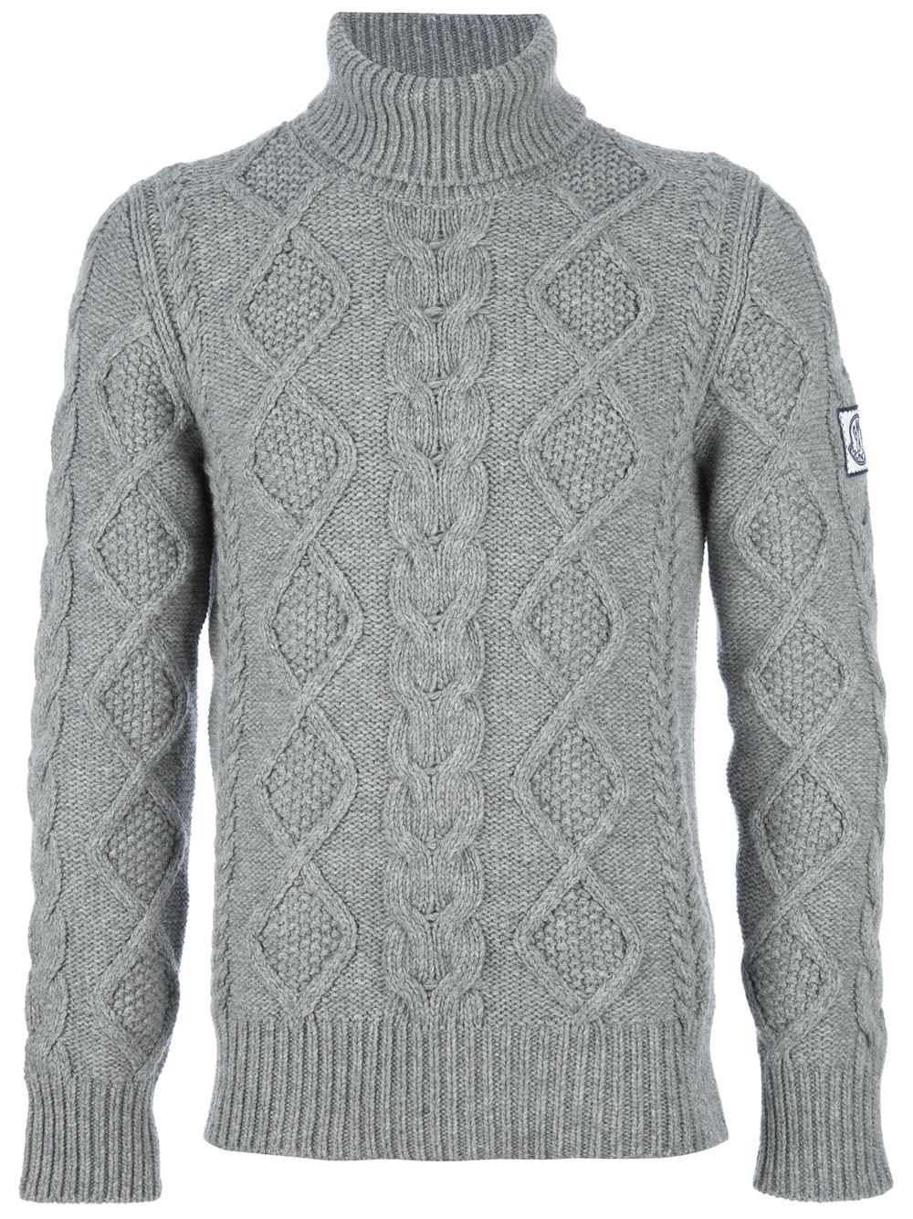 grey moncler jumper