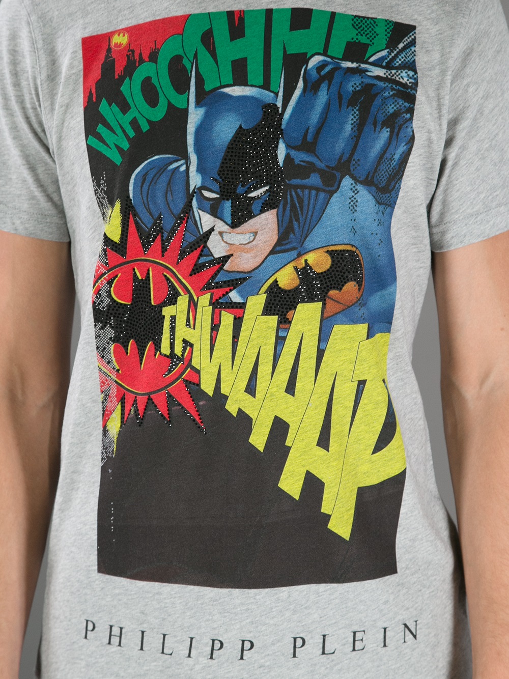 Philipp Plein Batman Printed Tshirt in 