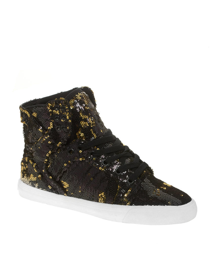 supra sequin high tops