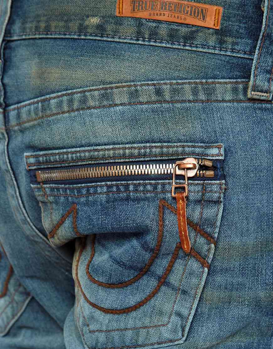 true religion zipper jeans
