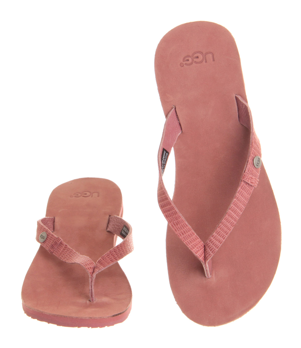 pink ugg flip flops