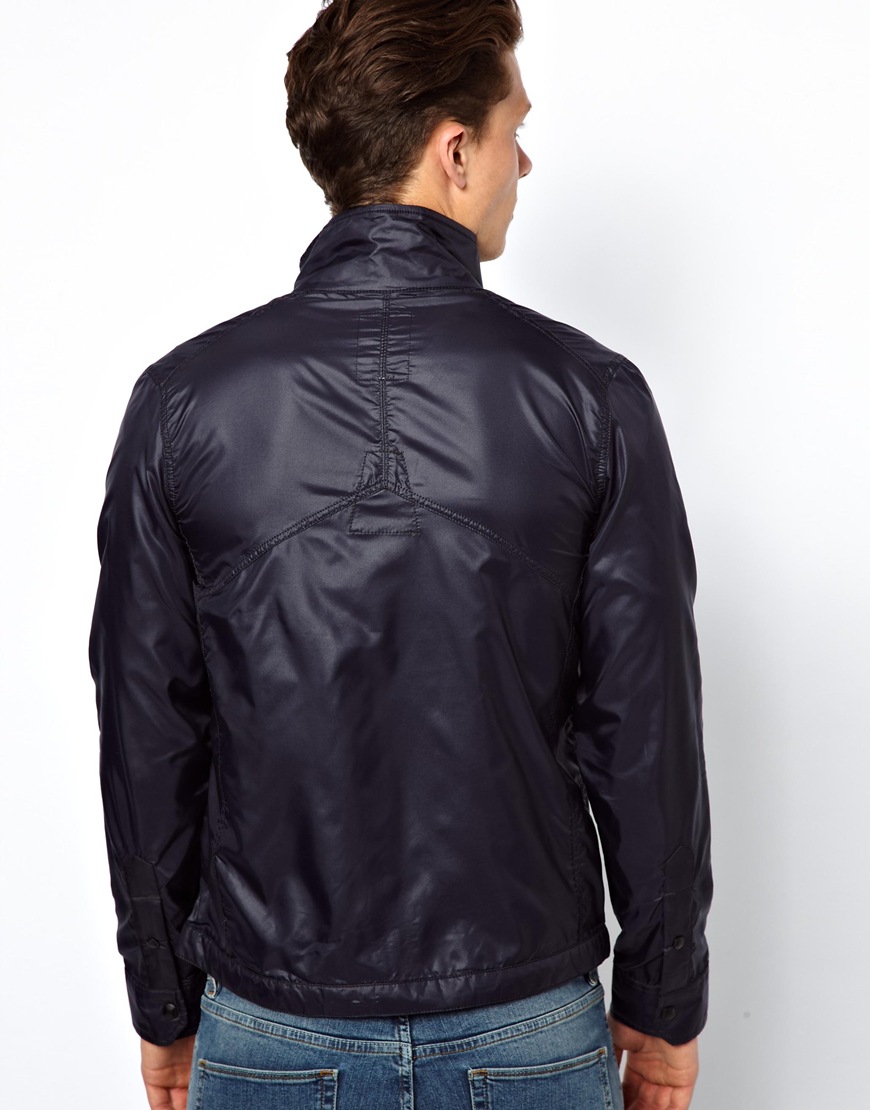 blue overshirt jacket