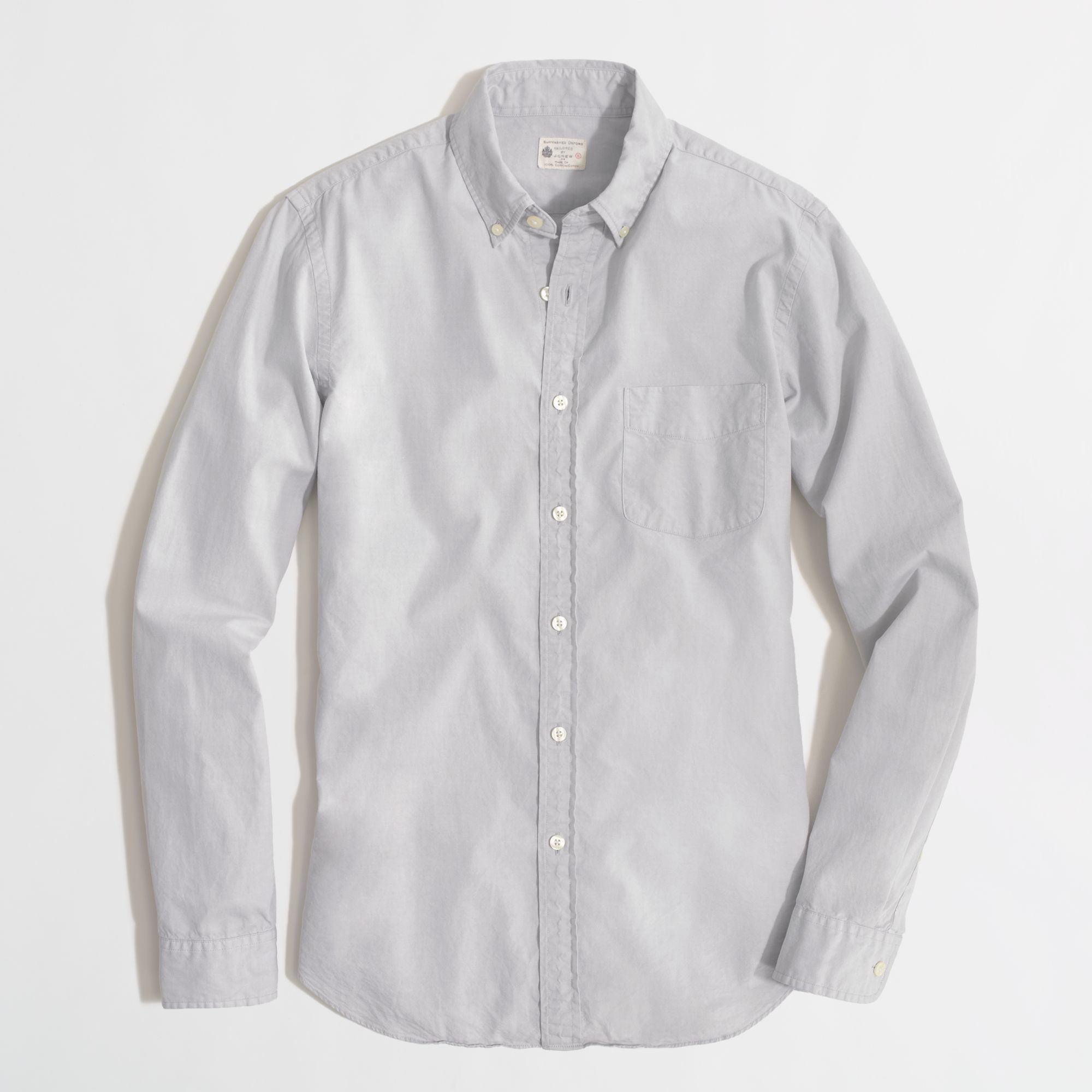 gray oxford shirt