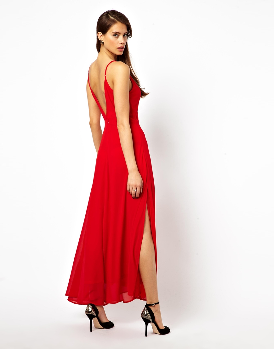 True Decadence Maxi Dress with Low Back ...