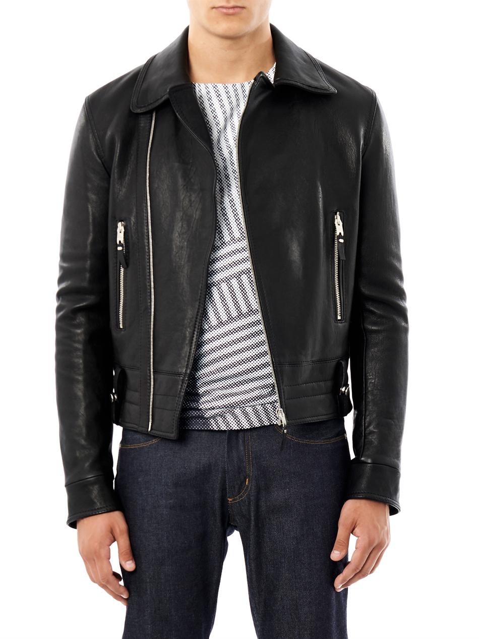 balenciaga mens motorcycle jacket