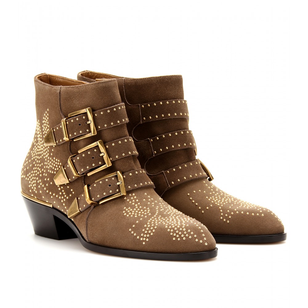 chloe susanna suede