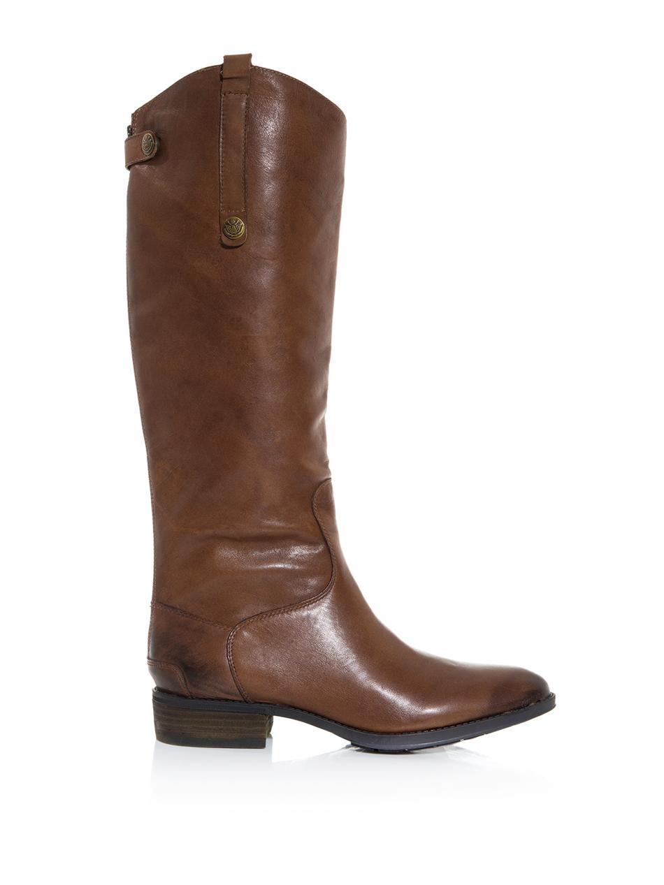 Sam Edelman Penny Knee High Boots in Brown - Lyst