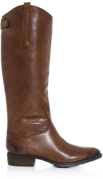 Sam Edelman Penny Knee High Boots in Brown | Lyst