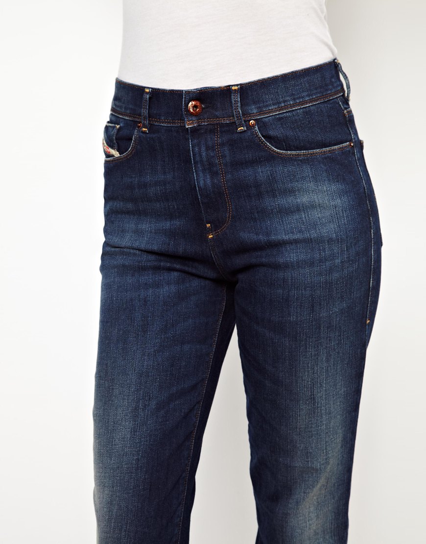 diesel high waist jeans